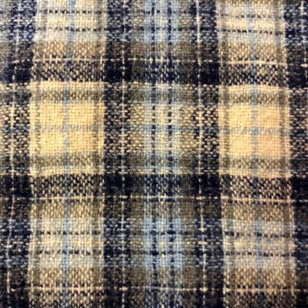 Vintage Arrow Plaid Flannel Mens M Used Wool Blend - Picture 6 of 8